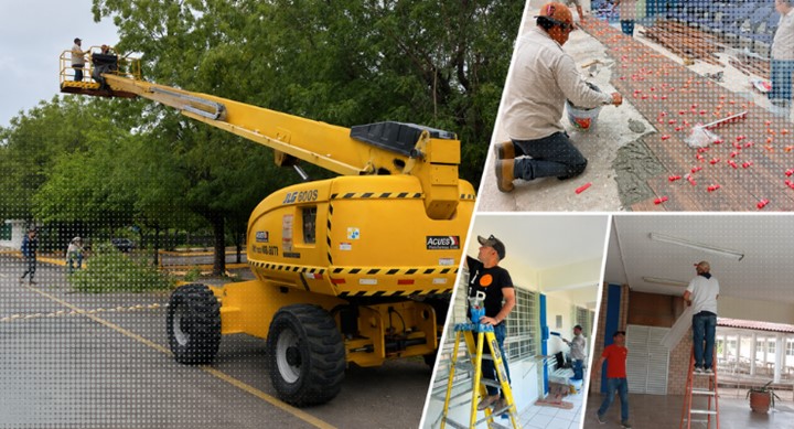UAS aprovecha periodo vacacional para rehabilitar y fortalecer su infraestructura