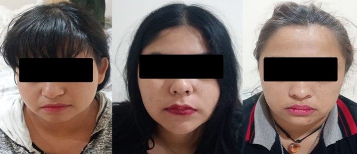 Tres mujeres fueron detenidas con armas y drogas en Sinaloa