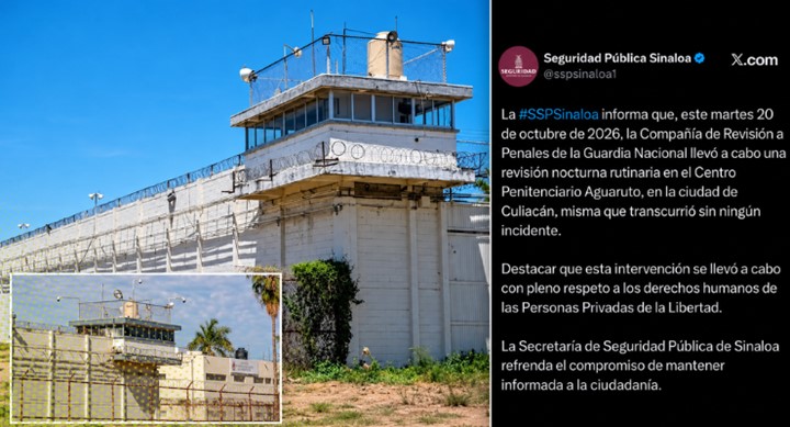  Aguaruto bajo operativo: suspenden visitas y SSP descarta motín