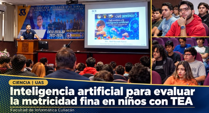 Impulsa UAS inteligencia artificial para evaluar motricidad fina en niños con TEA